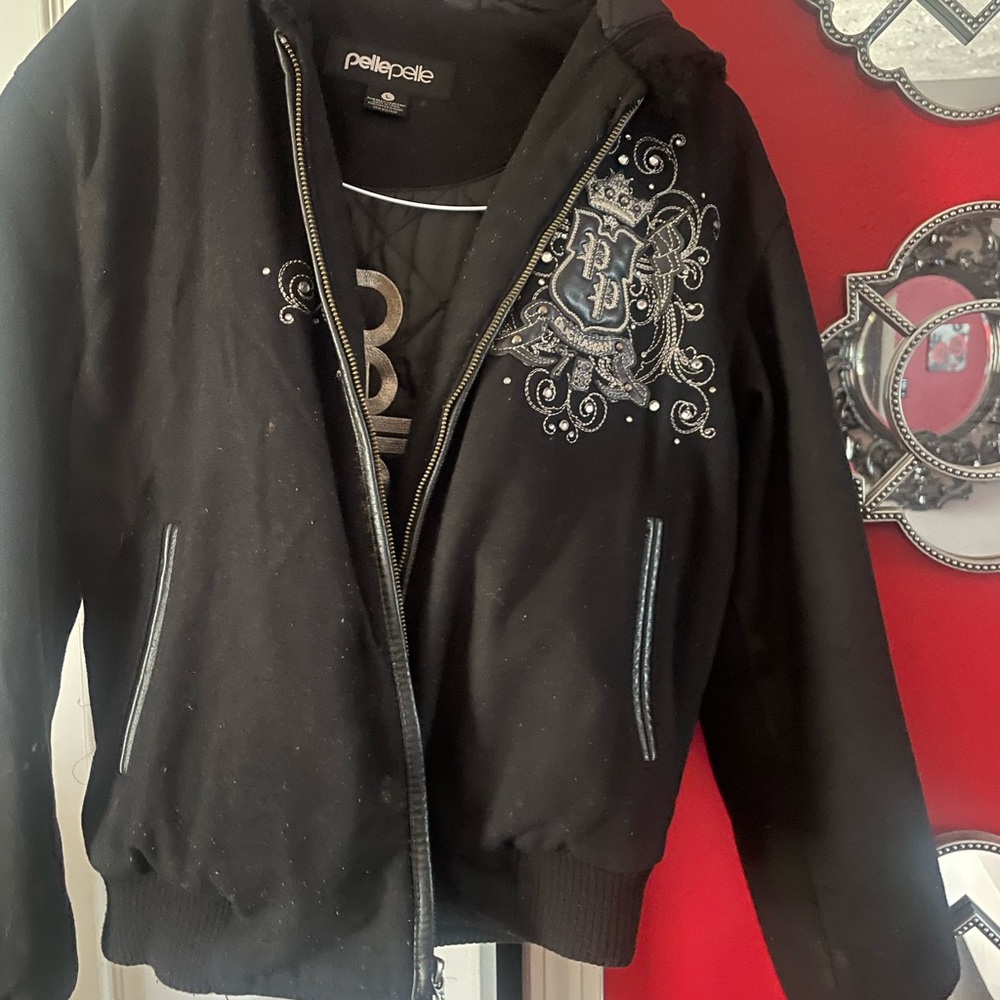 Pelle Pelle Quilted Black Jacket